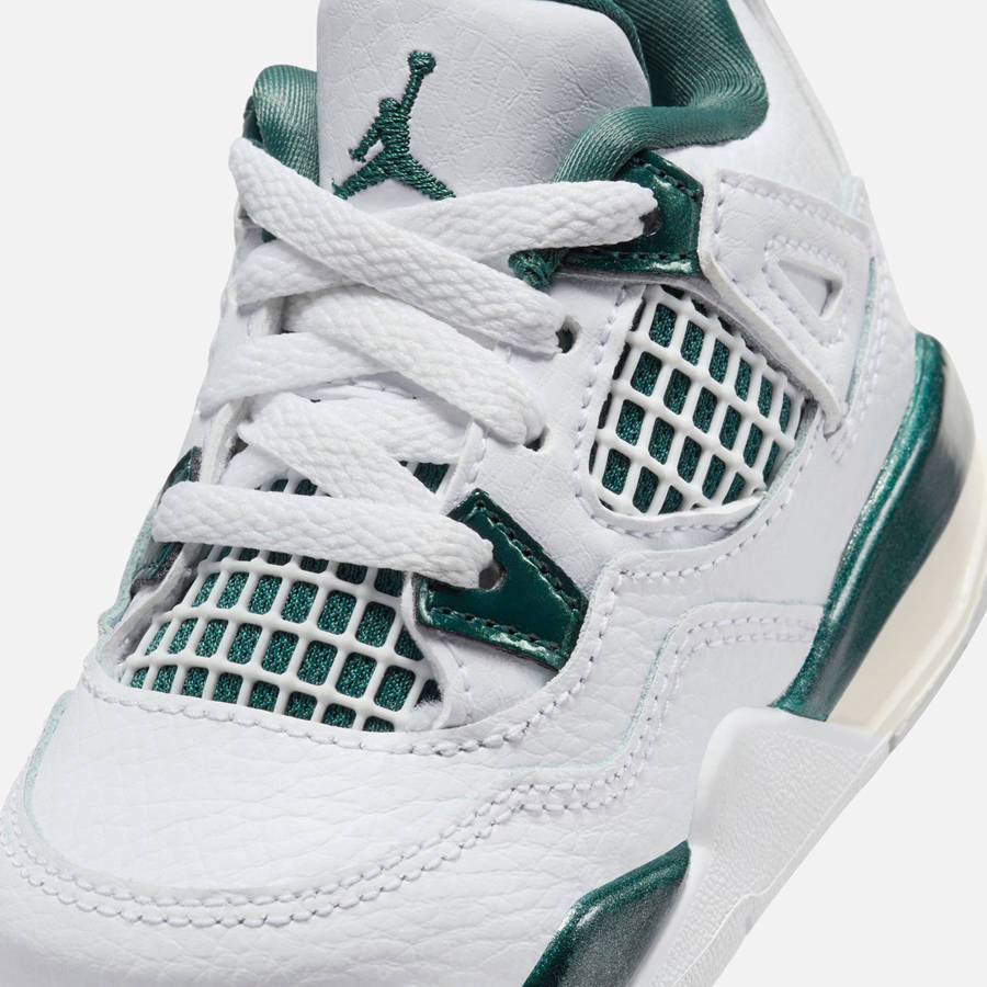 Green Kids' Kith Jordan TD Air Jordan 4 Retro Sneakers | 6102-RNSCB
