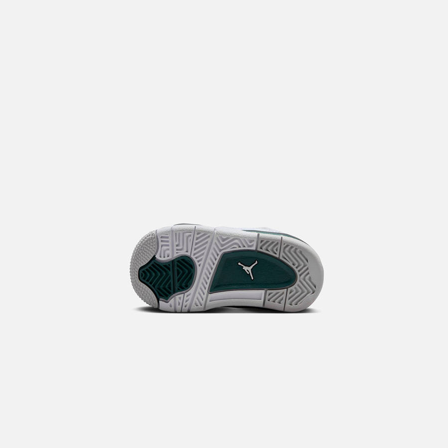 Green Kids' Kith Jordan TD Air Jordan 4 Retro Sneakers | 6102-RNSCB
