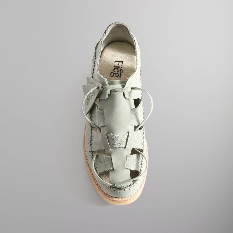Green Men Kith 8th St by Ronnie Fieg for Clarks Originals Ridgevale Sandals | 8542-DMSUJ