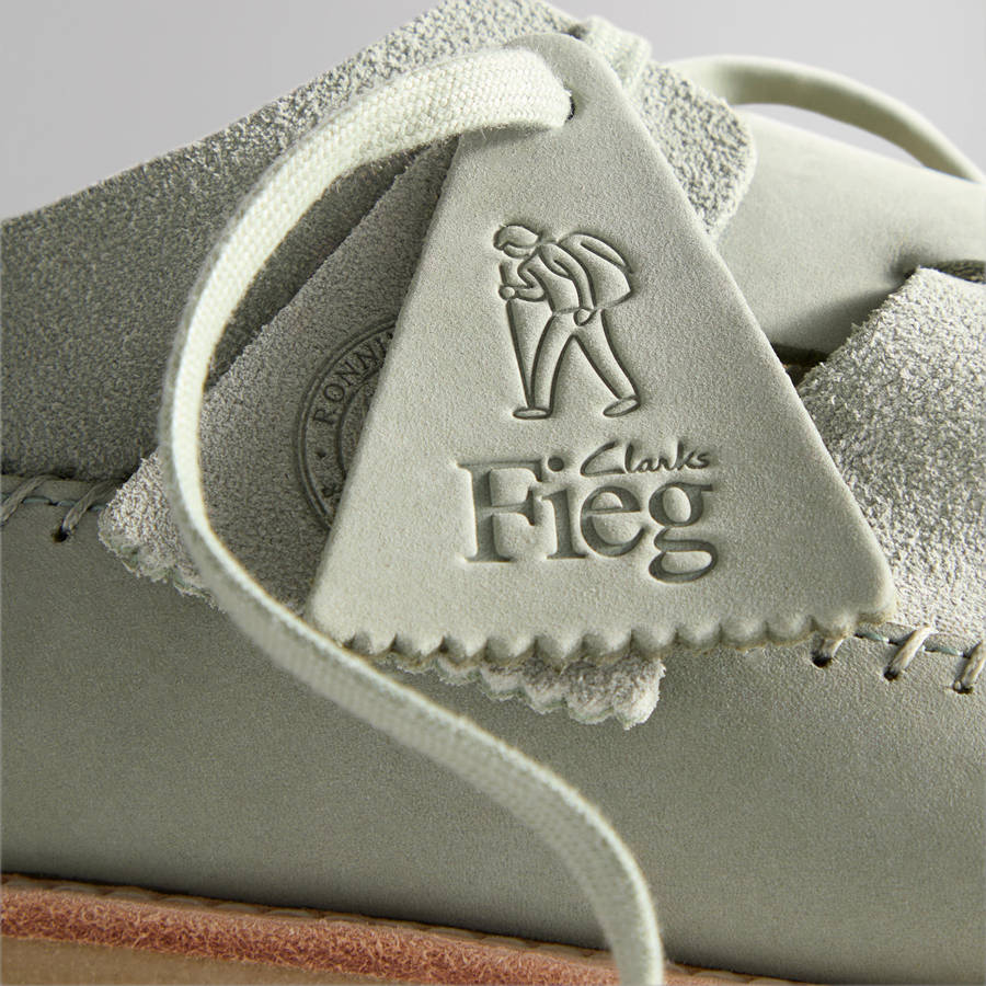 Green Men Kith 8th St by Ronnie Fieg for Clarks Originals Ridgevale Sandals | 8542-DMSUJ