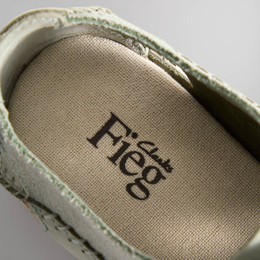 Green Men Kith 8th St by Ronnie Fieg for Clarks Originals Ridgevale Sandals | 8542-DMSUJ