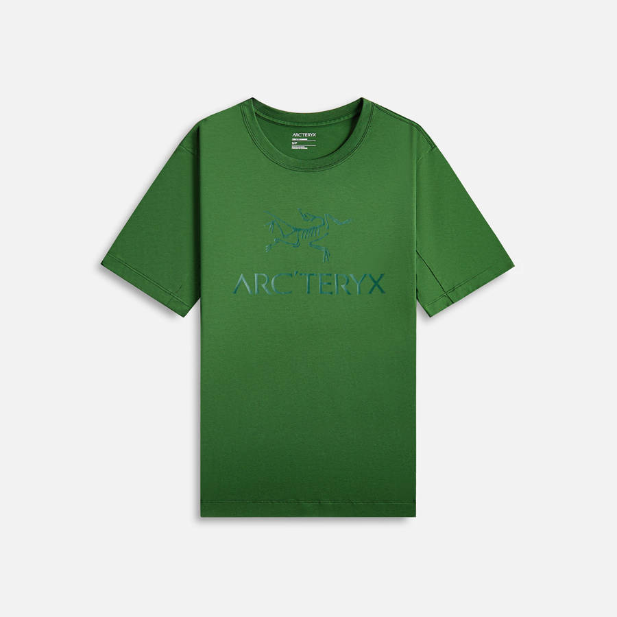 Green Men Kith Arc'teryx Arc`World Bird Logo T-Shirt | 7683-FBXHL