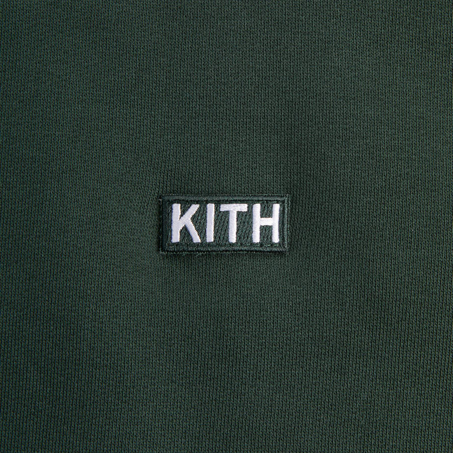 Green Men Kith Color-Blocked Madison Hoodie | 7215-WFACV