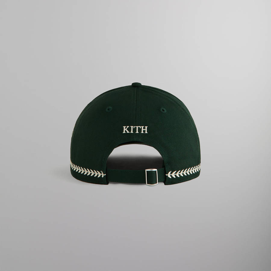 Green Men Kith Cotton Twill Aaron Classic Cap | 4307-NUDKM