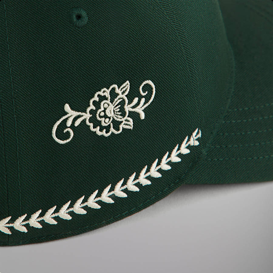 Green Men Kith Cotton Twill Aaron Classic Cap | 4307-NUDKM