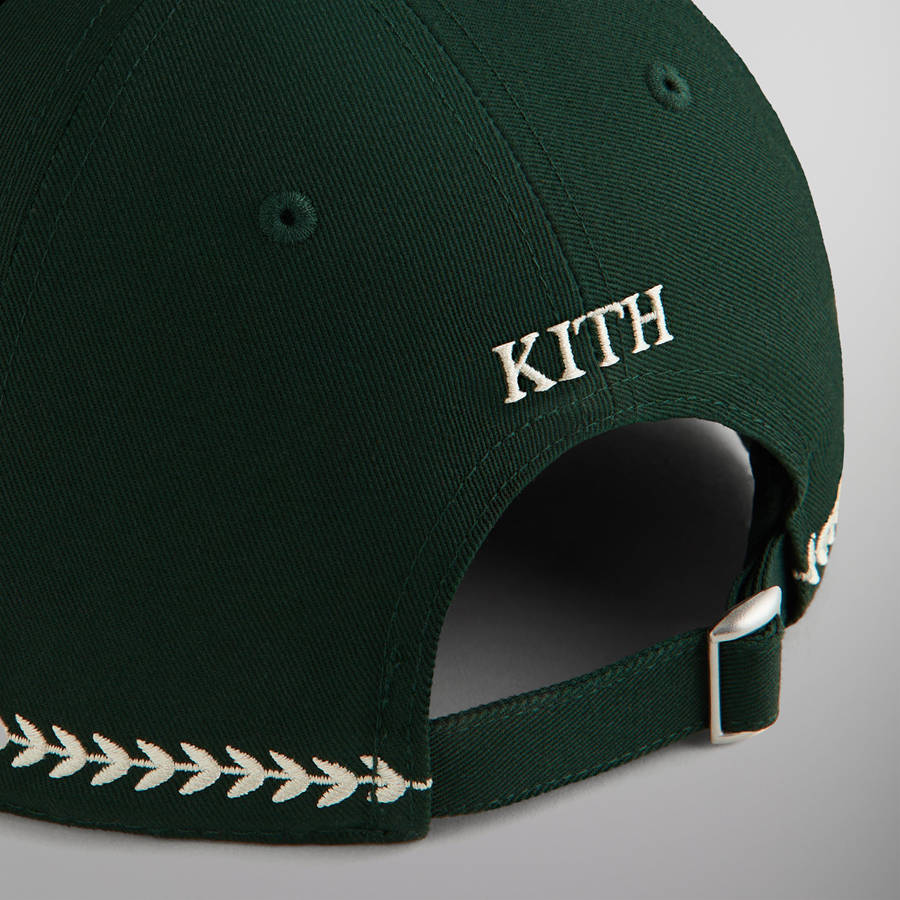 Green Men Kith Cotton Twill Aaron Classic Cap | 4307-NUDKM