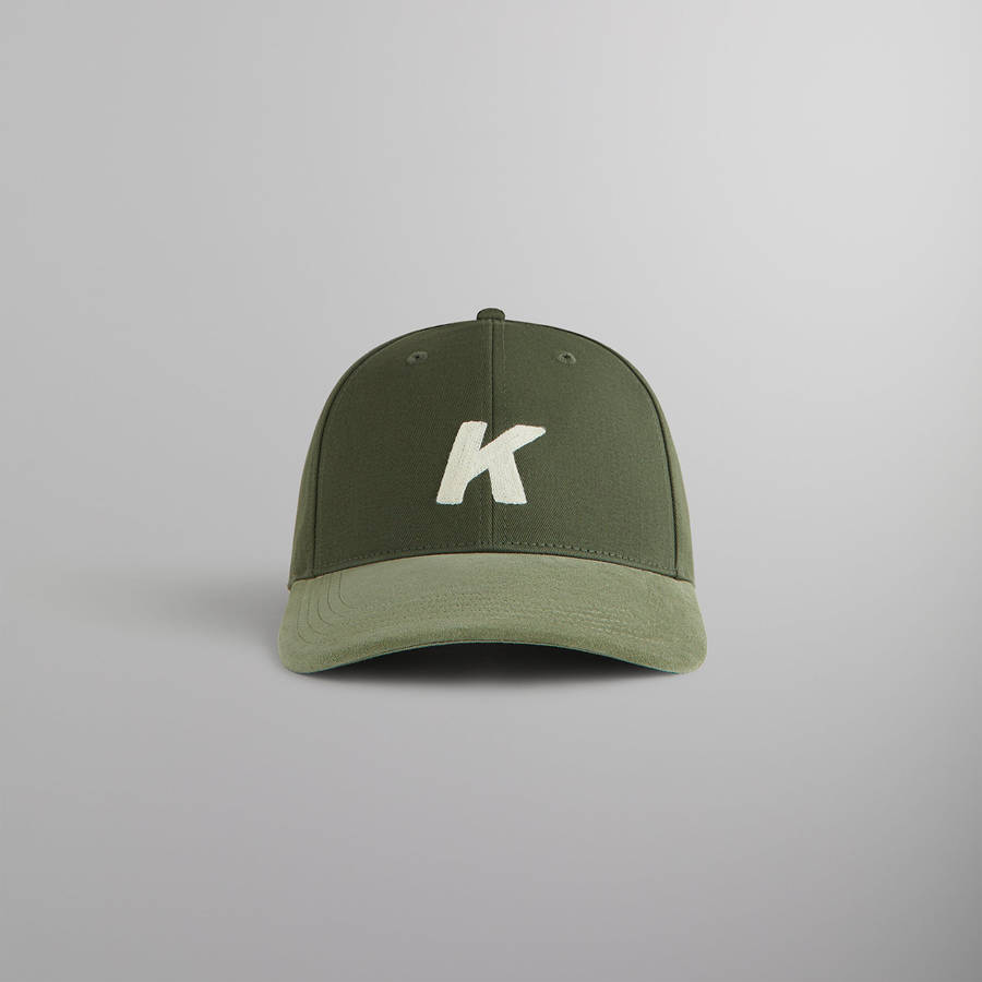 Green Men Kith Crochet K Aaron Classic With Suede Brim Cap | 4687-ALONV