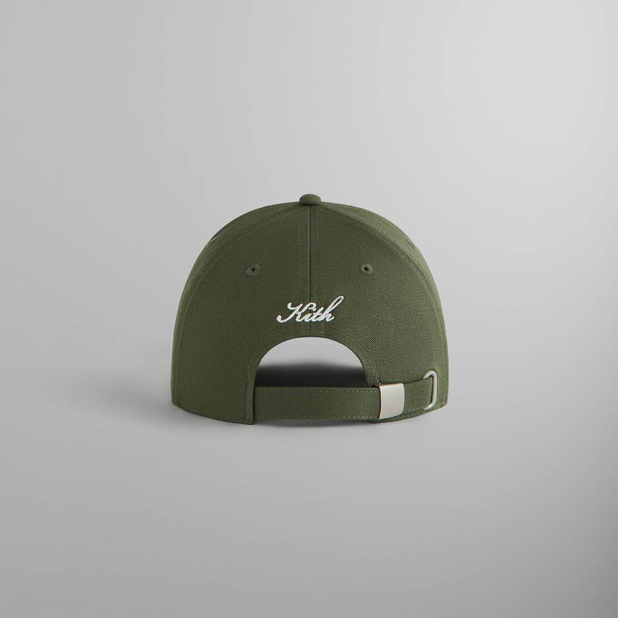 Green Men Kith Crochet K Aaron Classic With Suede Brim Cap | 4687-ALONV