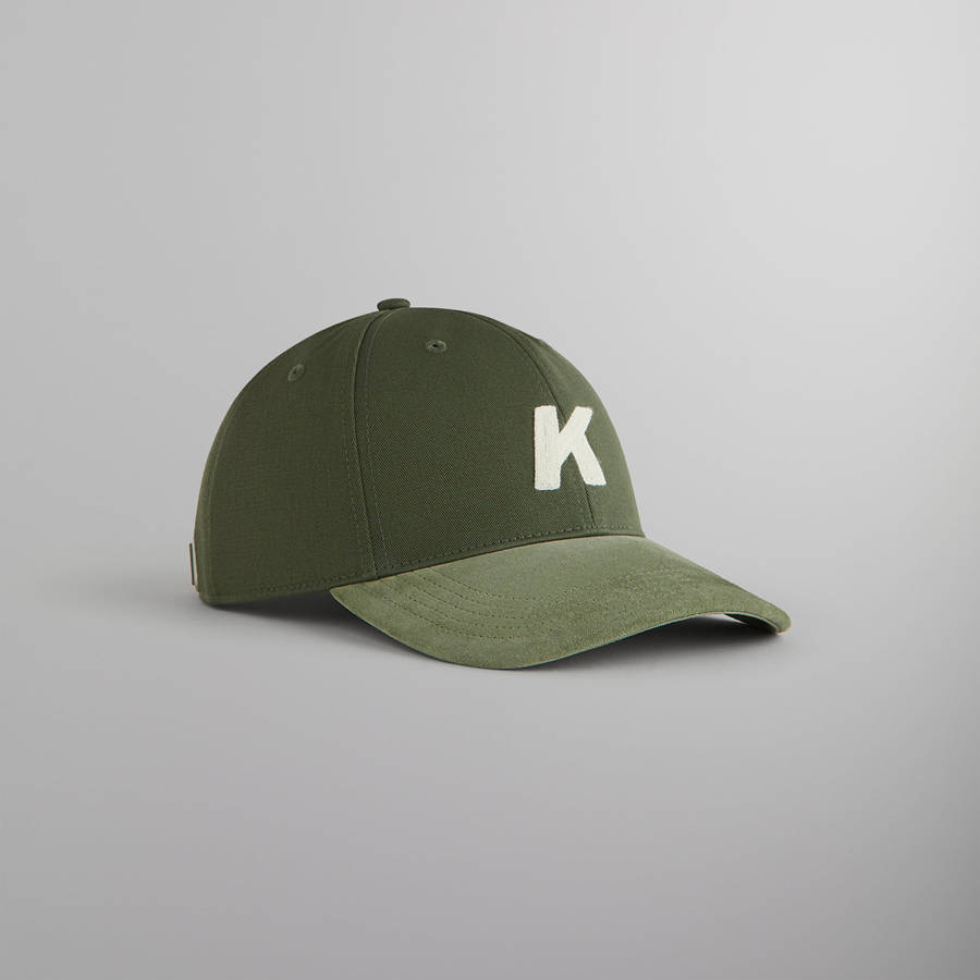 Green Men Kith Crochet K Aaron Classic With Suede Brim Cap | 4687-ALONV