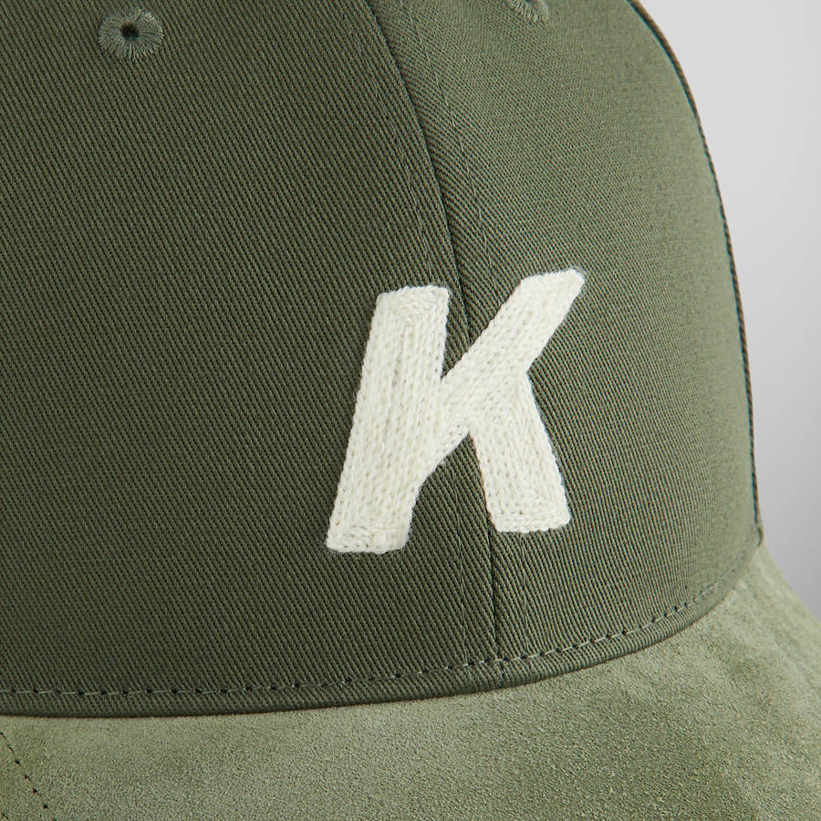 Green Men Kith Crochet K Aaron Classic With Suede Brim Cap | 4687-ALONV