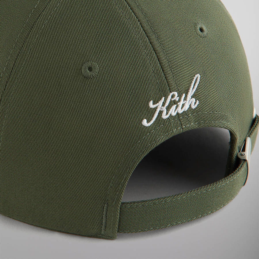 Green Men Kith Crochet K Aaron Classic With Suede Brim Cap | 4687-ALONV