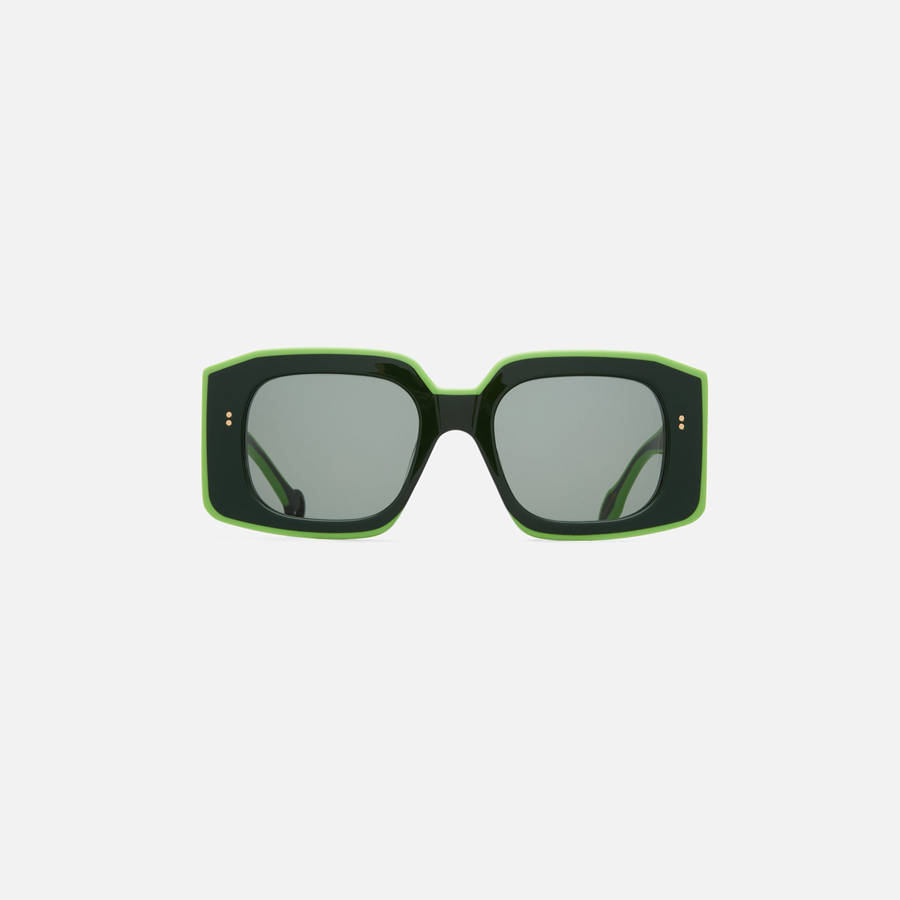 Green Men Kith JW Anderson Bumper Frame Sunglasses | 5930-AYJEH