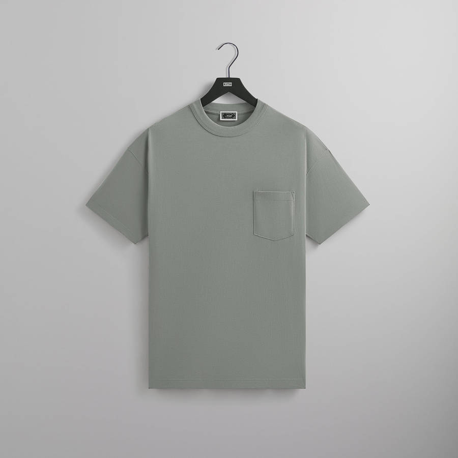 Green Men Kith Leonard Pocket Shirts | 3127-OSRVY