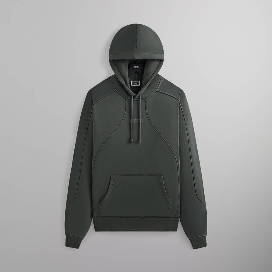 Green Men Kith Maddox Hoodie Sweatshirts | 6850-RELKB