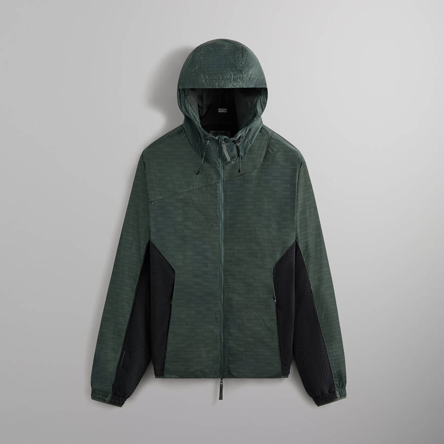Green Men Kith Monogram Madison V Jackets | 7238-GAJCD