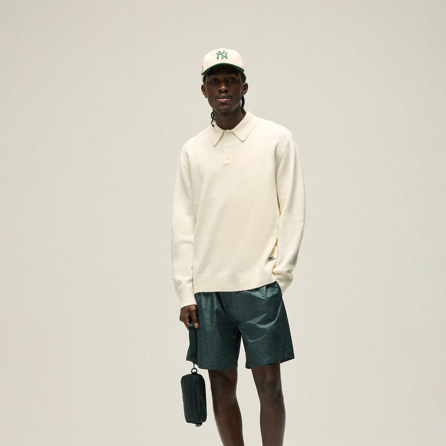 Green Men Kith Monogram Mason Shorts | 2146-FCBWJ