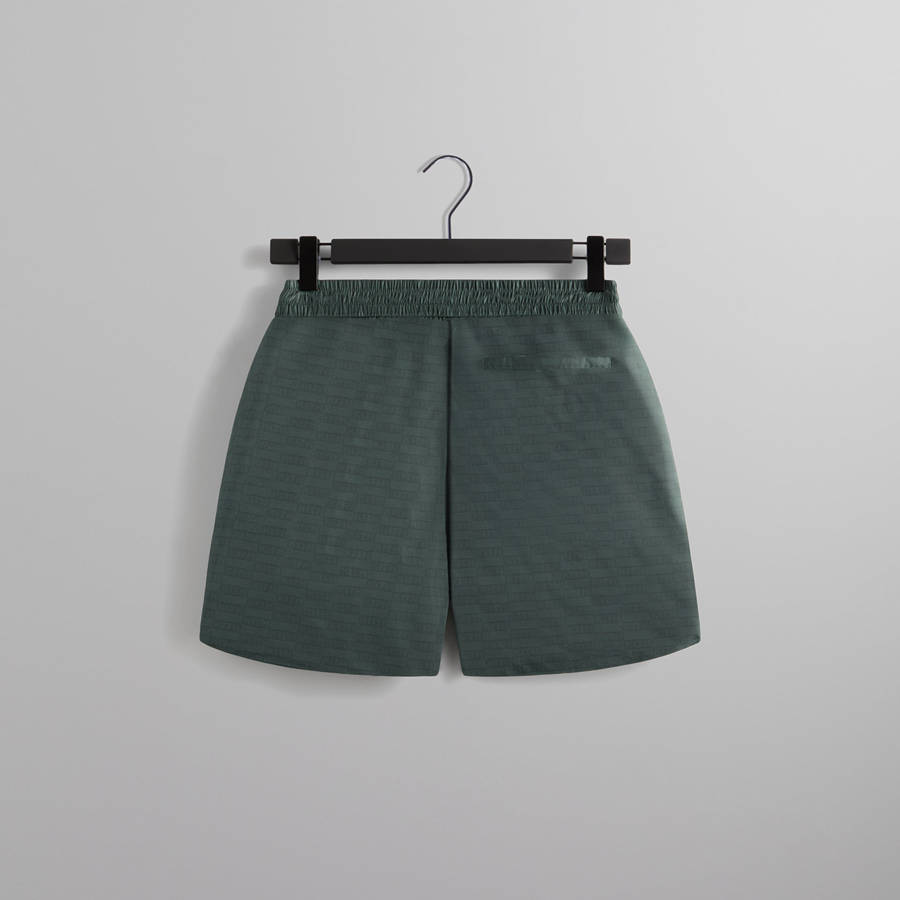 Green Men Kith Monogram Mason Shorts | 2146-FCBWJ