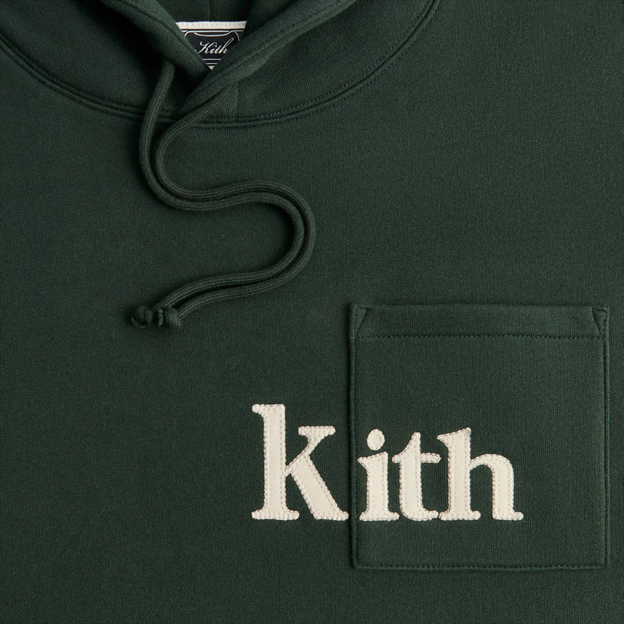 Green Men Kith Quinn Hoodie Sweatshirts | 7928-THZQE