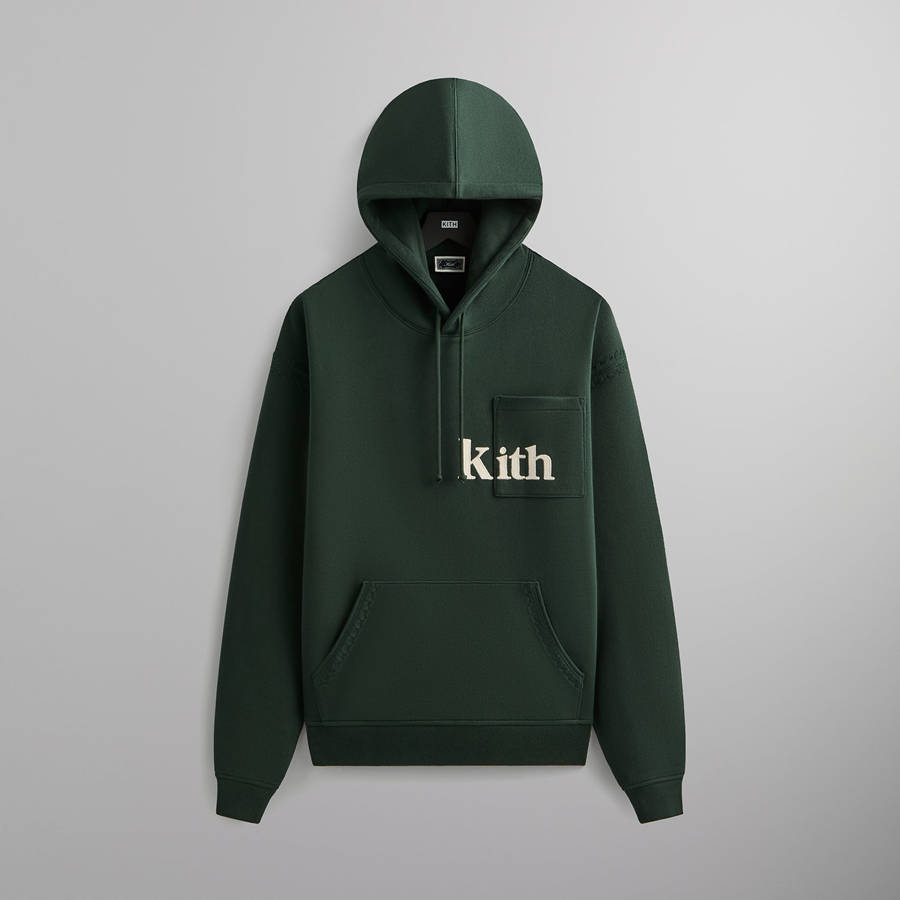 Green Men Kith Quinn Hoodie Sweatshirts | 7928-THZQE