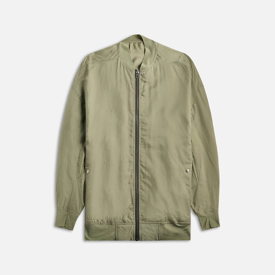 Green Men Kith Rick Owens Peter Flight Denim Bomber Jackets | 6957-VBYRT