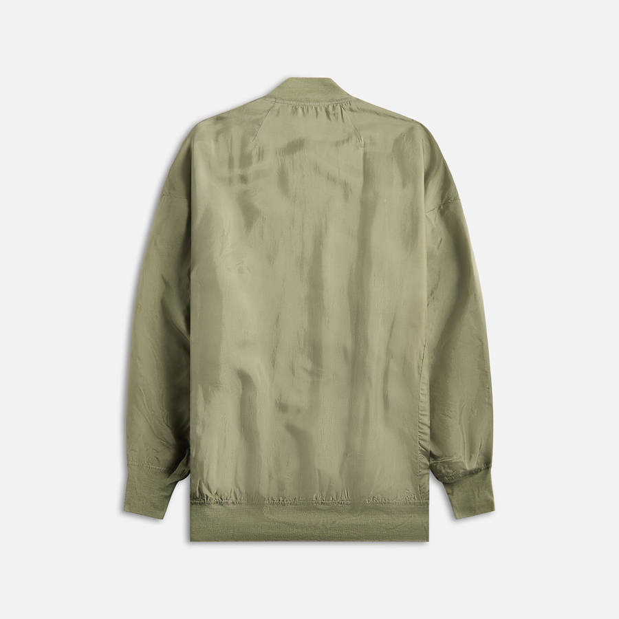 Green Men Kith Rick Owens Peter Flight Denim Bomber Jackets | 6957-VBYRT