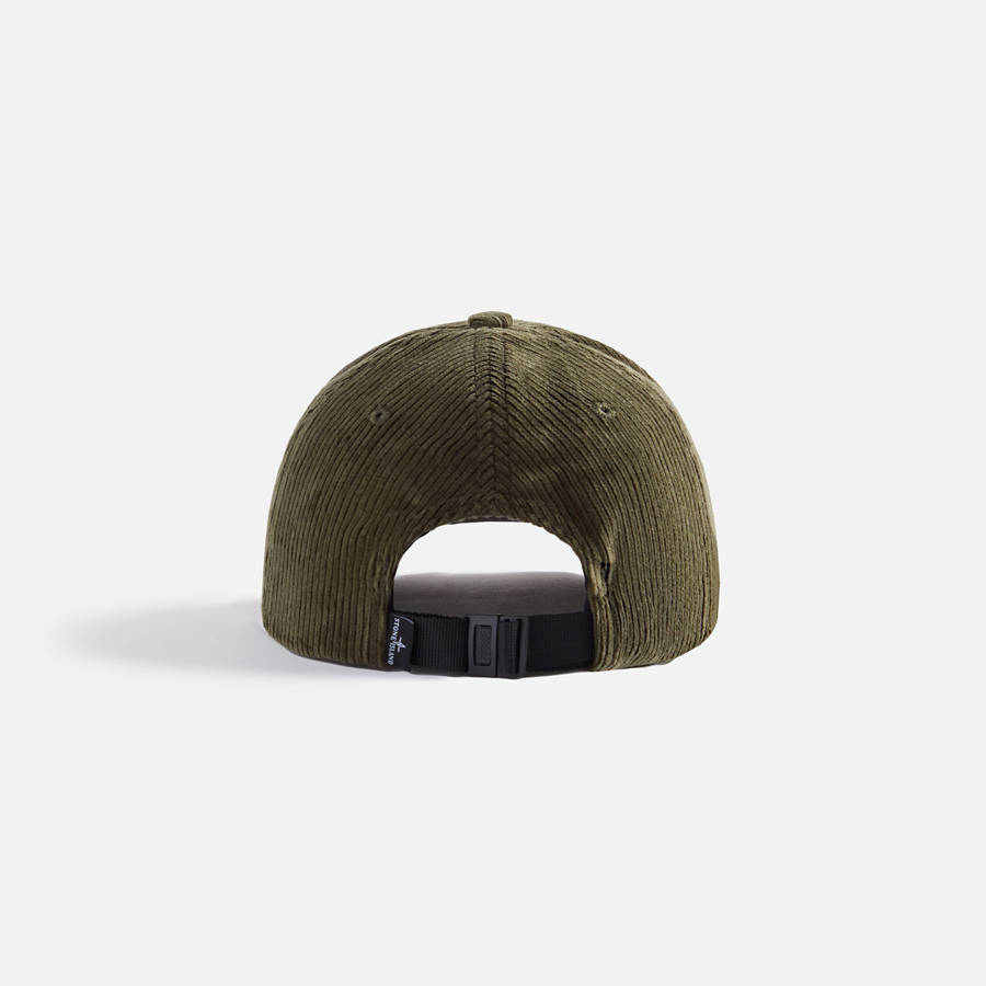 Green Men Kith Stone Island Cap | 2516-YORQM