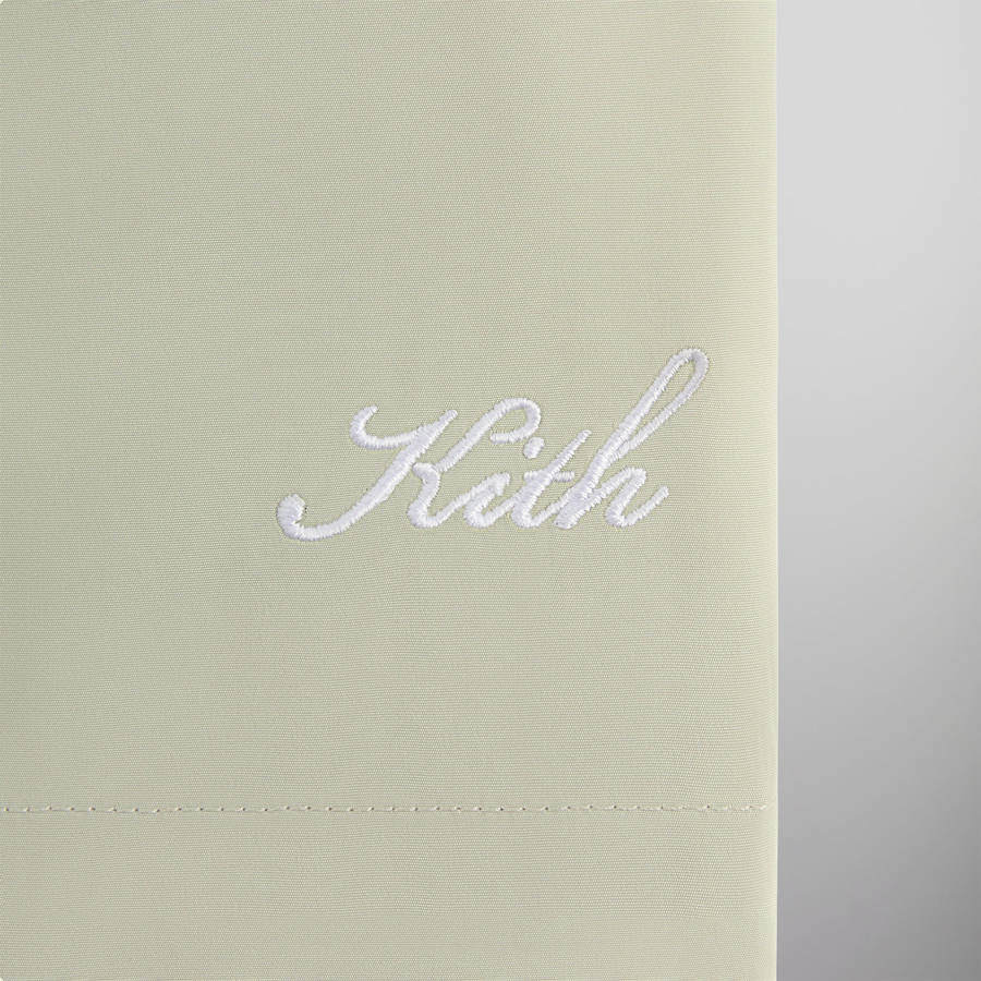 Green Men Kith Transitional Active Shorts | 4132-DTYNU