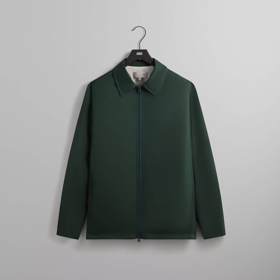 Green Men Kith Transitional Tech Jonas Coaches Jackets | 5982-PGOFD