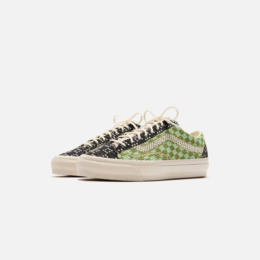 Green Men Kith VANS OTW Old Skool 36 Engineered Knit Tap Shoe Sneakers | 8923-JDCAG