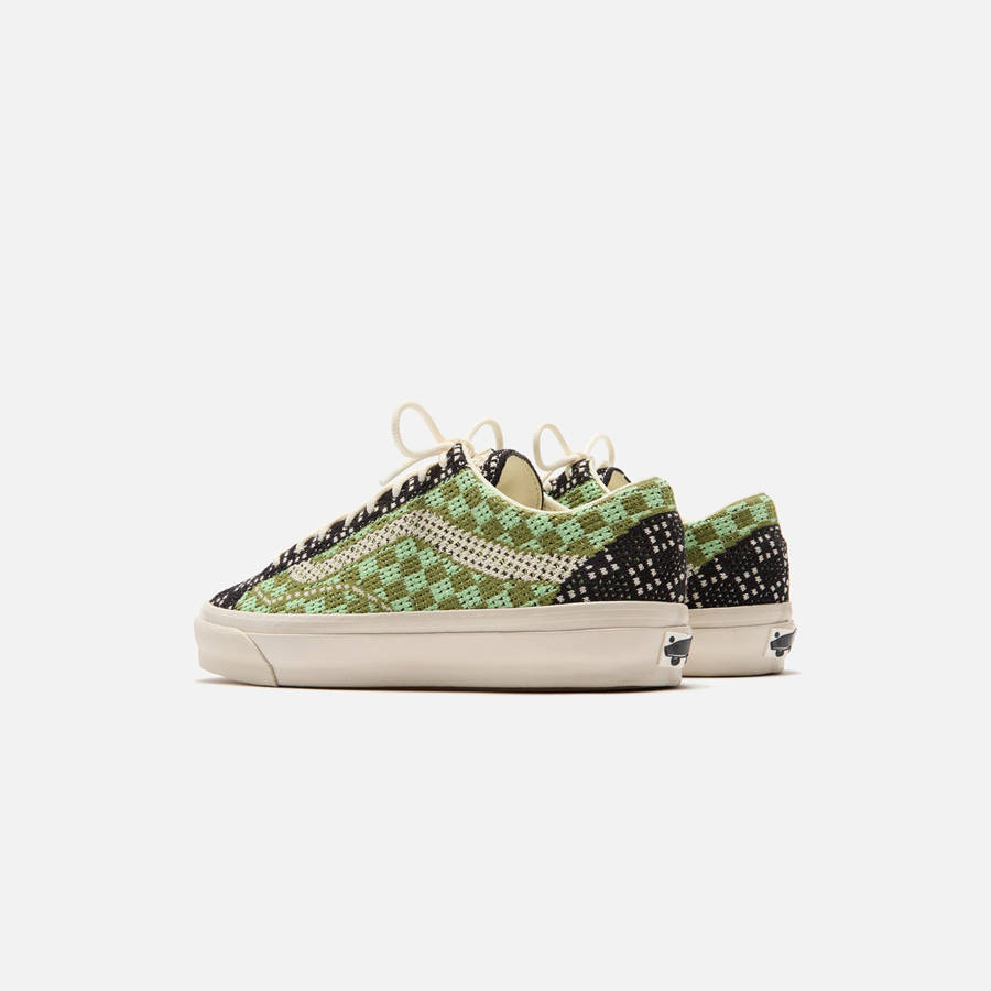 Green Men Kith VANS OTW Old Skool 36 Engineered Knit Tap Shoe Sneakers | 8923-JDCAG