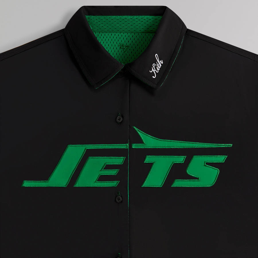 Green Men Kith and '47 for the NFL: Jets Reversible Ginza Shirts | 5872-OBSAC