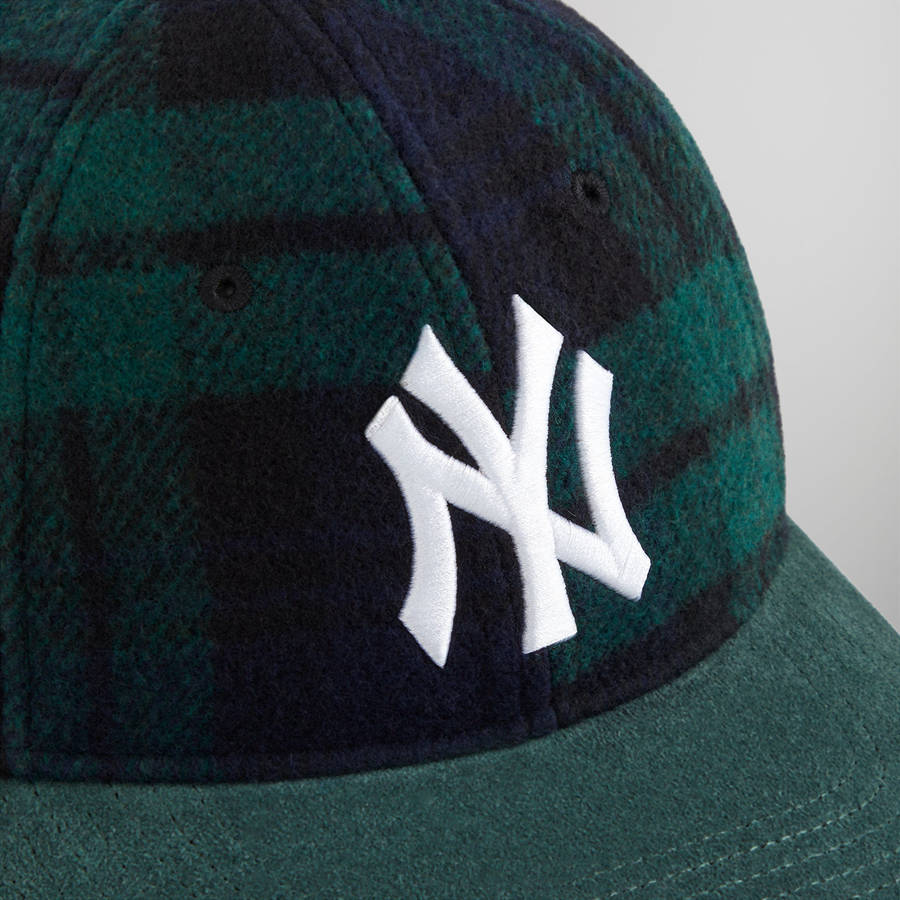 Green Men Kith and '47 for the New York Yankees Blackwatch Franchise LS Cap | 2134-FATJN