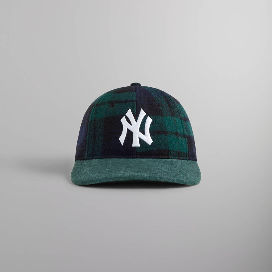 Green Men Kith and \'47 for the New York Yankees Blackwatch Franchise LS Cap | 2134-FATJN