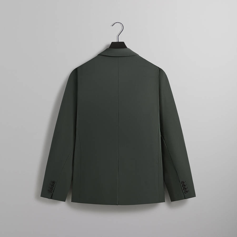 Green Men Kith and Kin Gabardine Erik Blazer Jackets | 0258-GDTPA