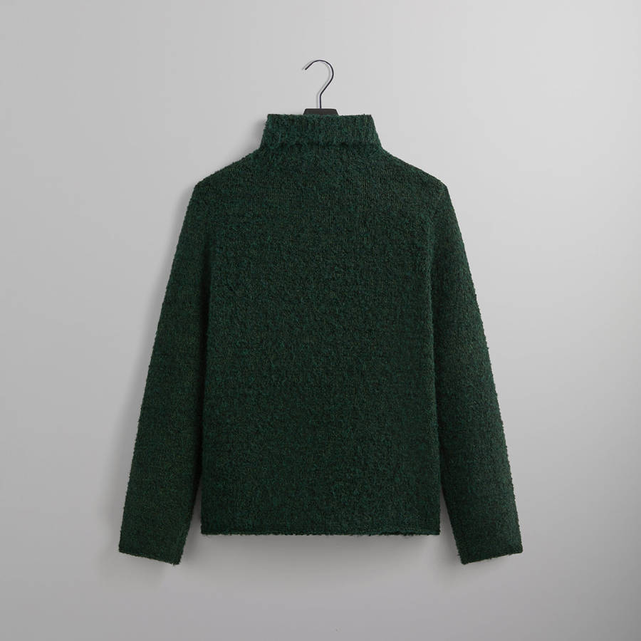 Green Men Kith and Kin Speckled Boucle Walker Turtleneck Shirts | 9645-PWZRV