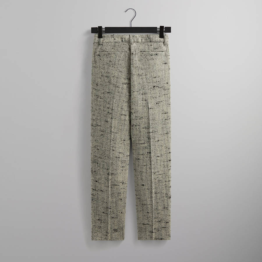 Green Men Kith and Kin Tweed Kylan Pleated Pants | 3204-OTPSK