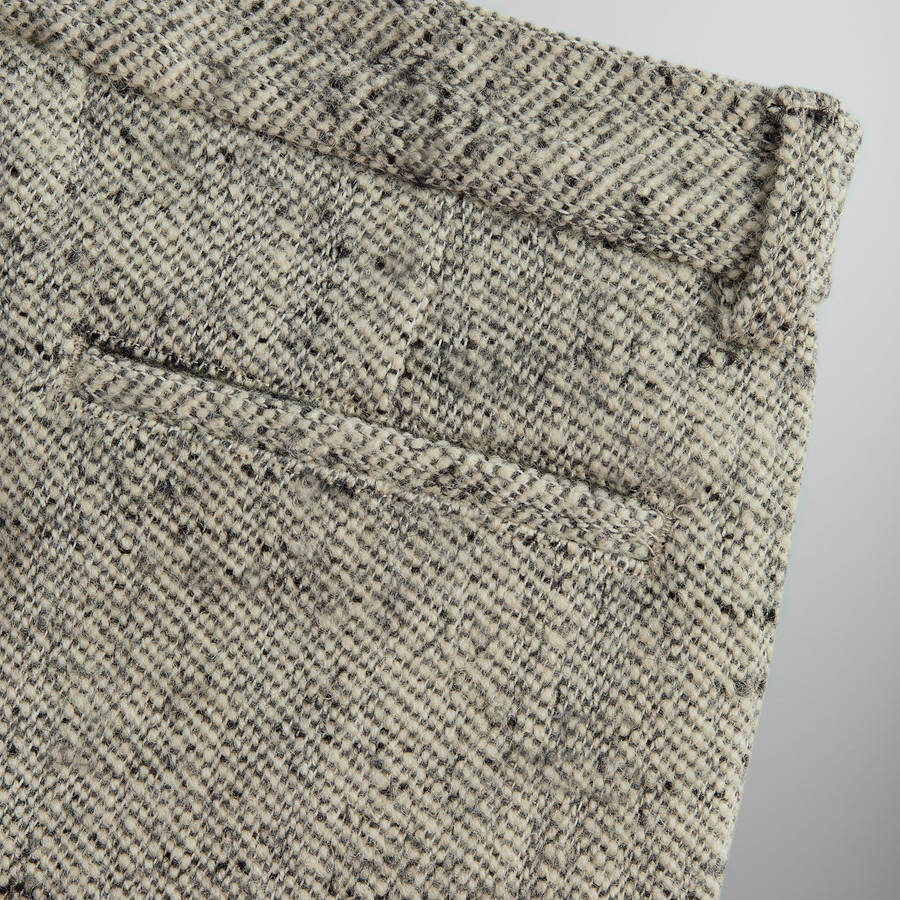 Green Men Kith and Kin Tweed Kylan Pleated Pants | 3204-OTPSK