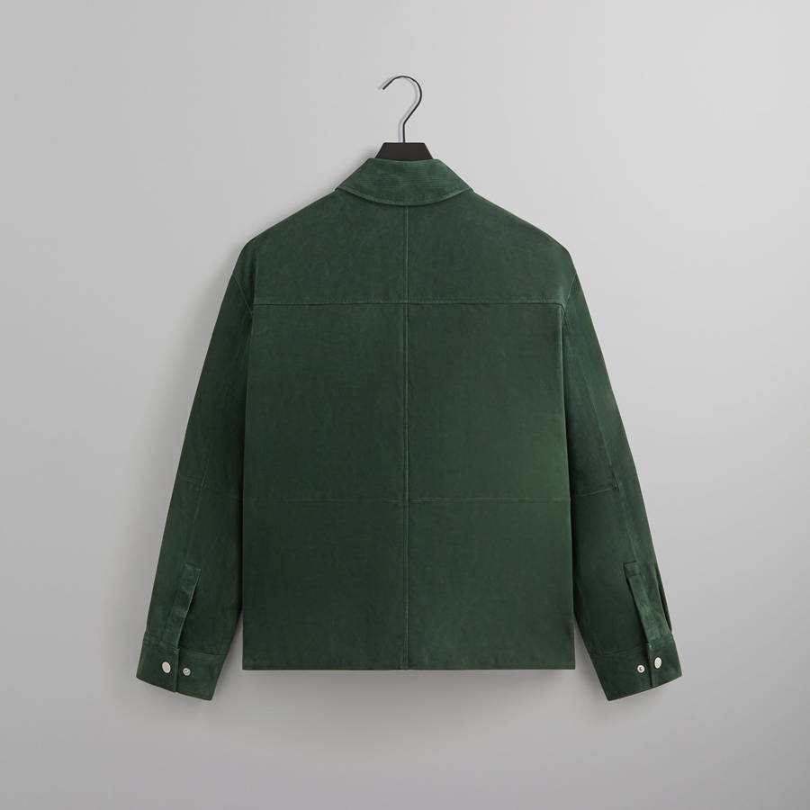 Green Men Kith for BMW Finn Suede Jackets | 8137-GXTPI