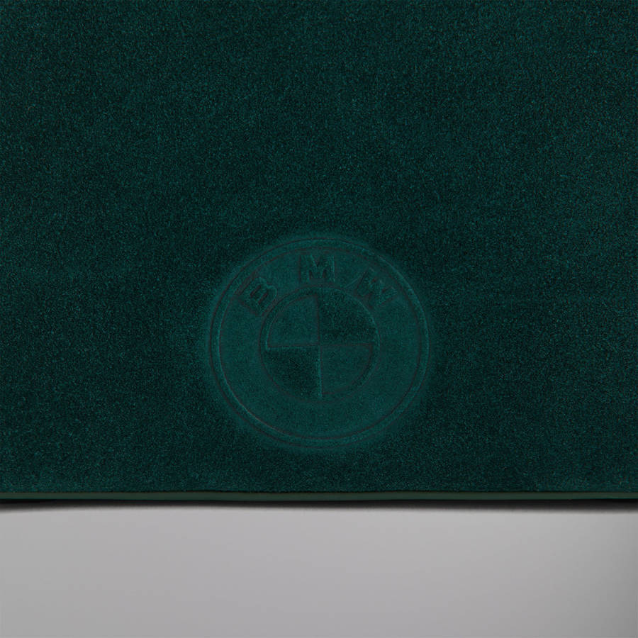 Green Men Kith for BMW Suede Camera Bags | 6382-EJKQR