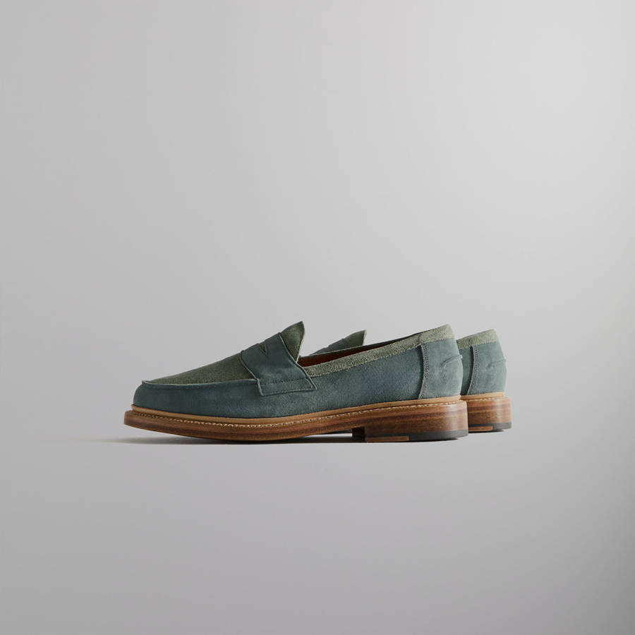 Green Men Kith for Blackstock and Weber The Ellis Penny Loafers | 0261-GOBMQ