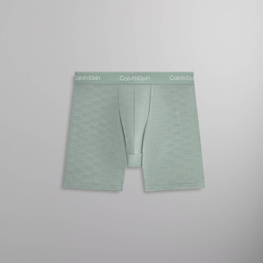 Green Men Kith for Calvin Klein Boxer Brief Shorts | 9815-AKJIW