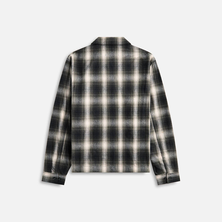 Green Multicolor Men Kith Awake NY Brushed Flannel Shirt Jackets | 9685-XSATE