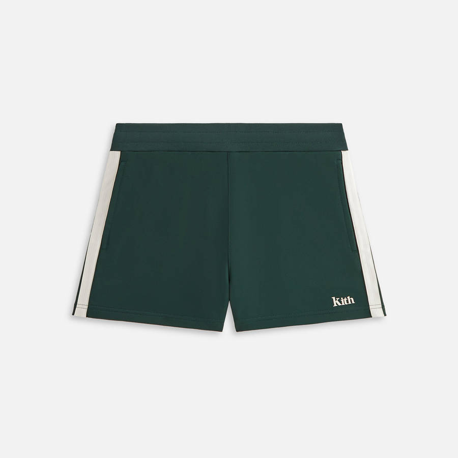 Green Women Kith Arbor Tracky Shorts | 5804-HFEVT