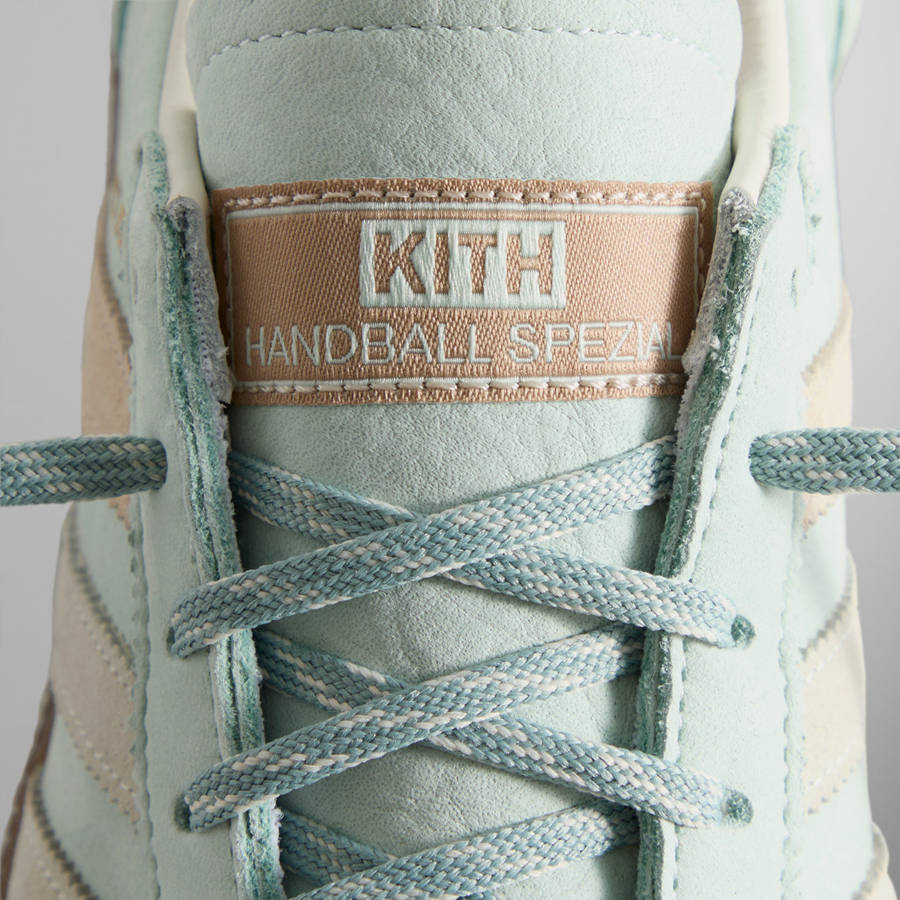 Green Women Kith Classics for adidas Originals Handball Spezial Sneakers | 0238-BZLFS