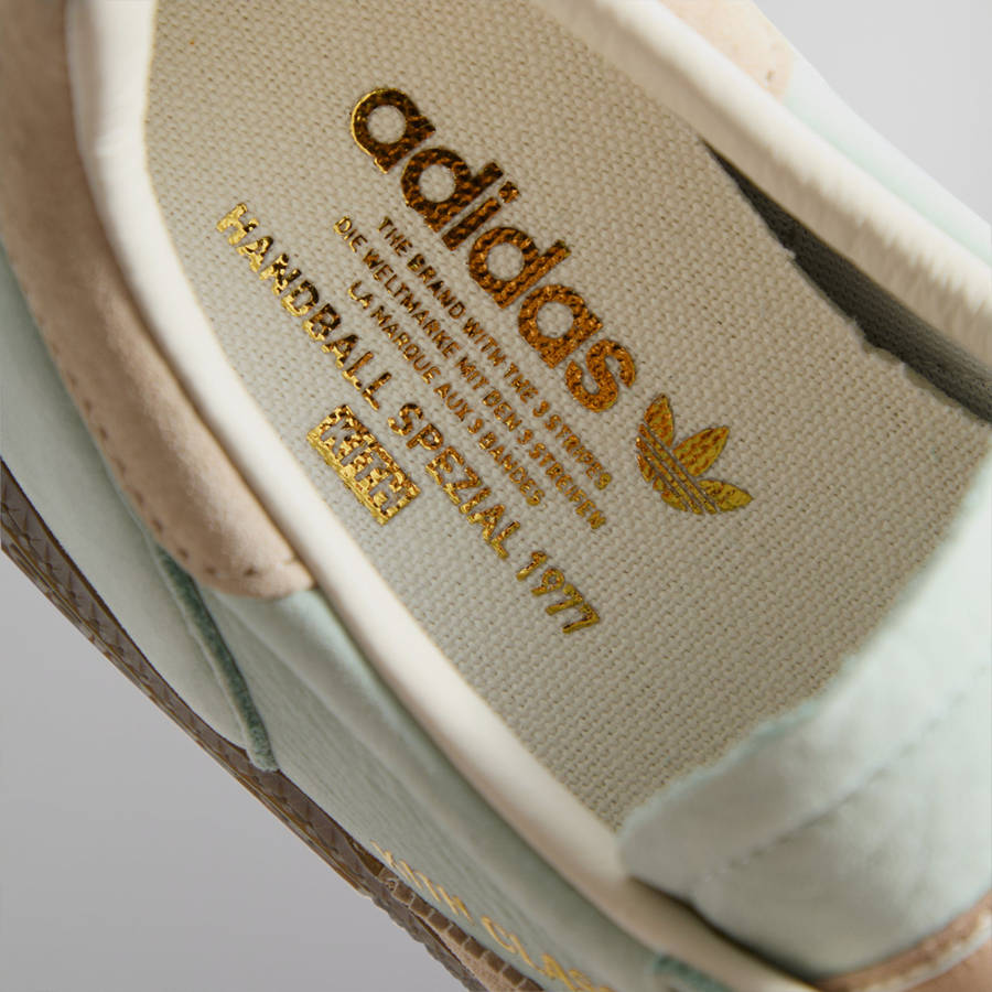 Green Women Kith Classics for adidas Originals Handball Spezial Sneakers | 0238-BZLFS