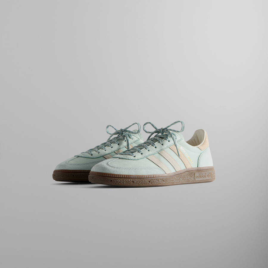 Green Women Kith Classics for adidas Originals Handball Spezial Sneakers | 0238-BZLFS