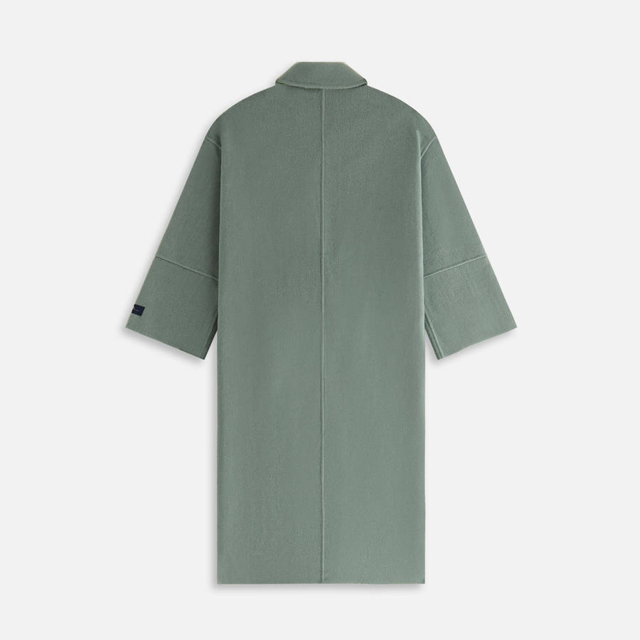 Green Women Kith Merra Double Breasted Coats | 6247-IOMXY