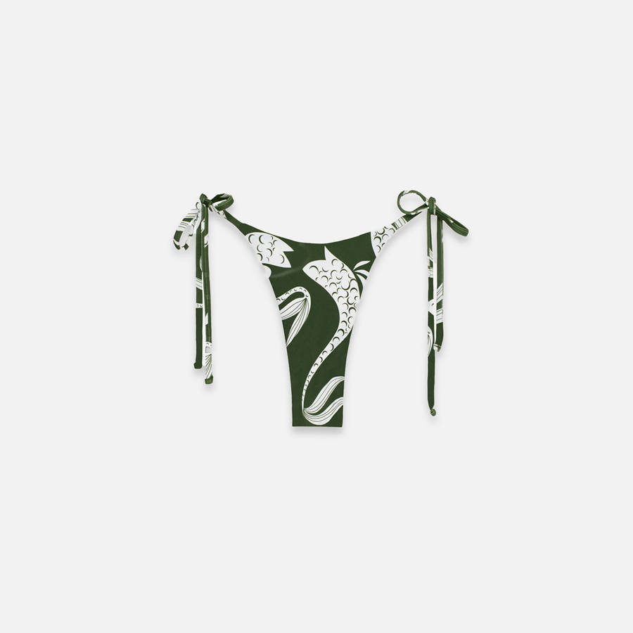 Green Women Kith Mikoh Skye Bottom Swim | 0517-HGXAZ