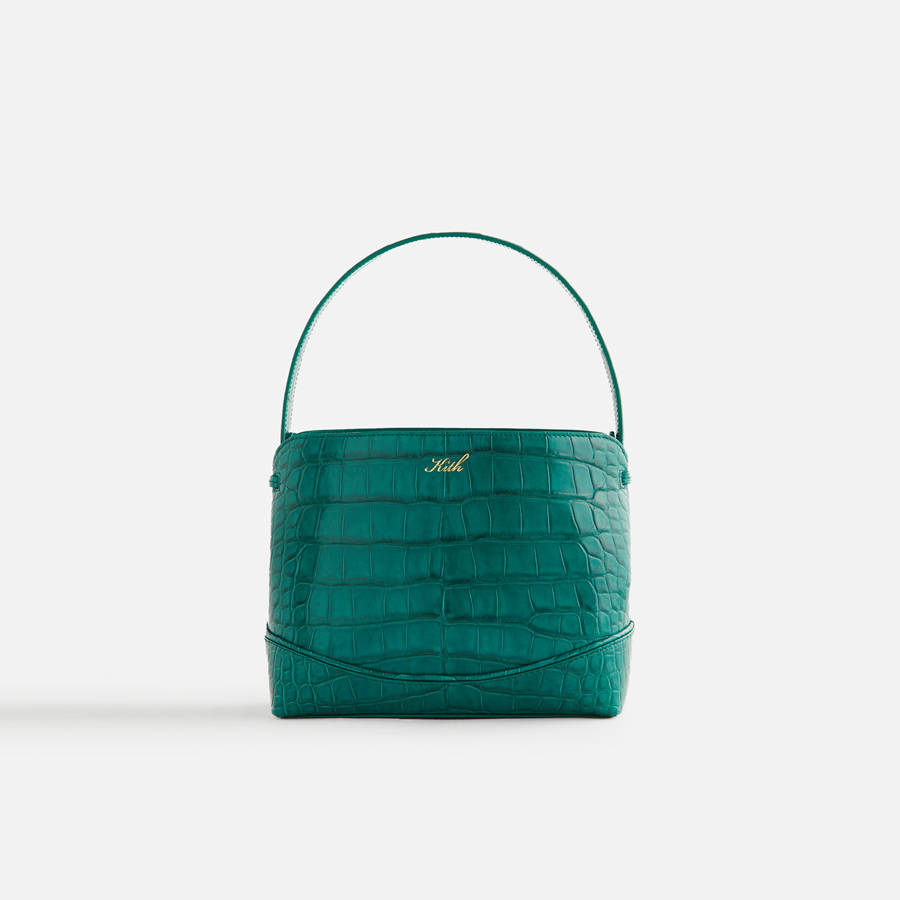 Green Women Kith Mini Katie Alligator Bags | 8756-UJKPW