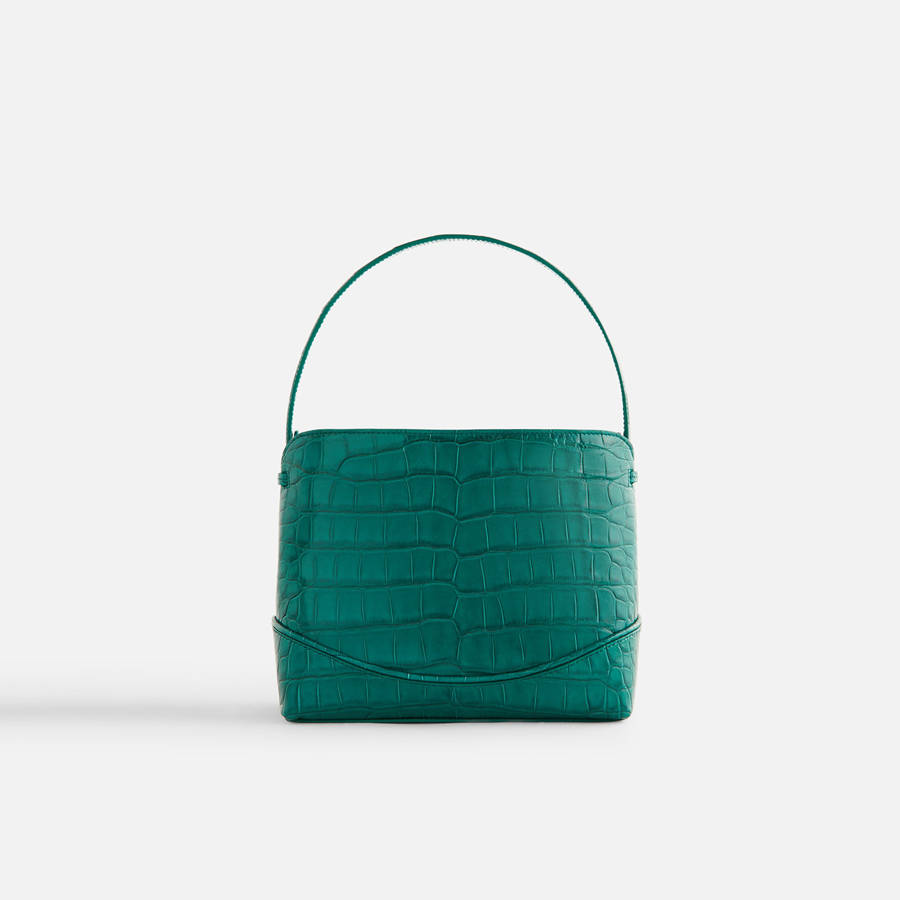 Green Women Kith Mini Katie Alligator Bags | 8756-UJKPW